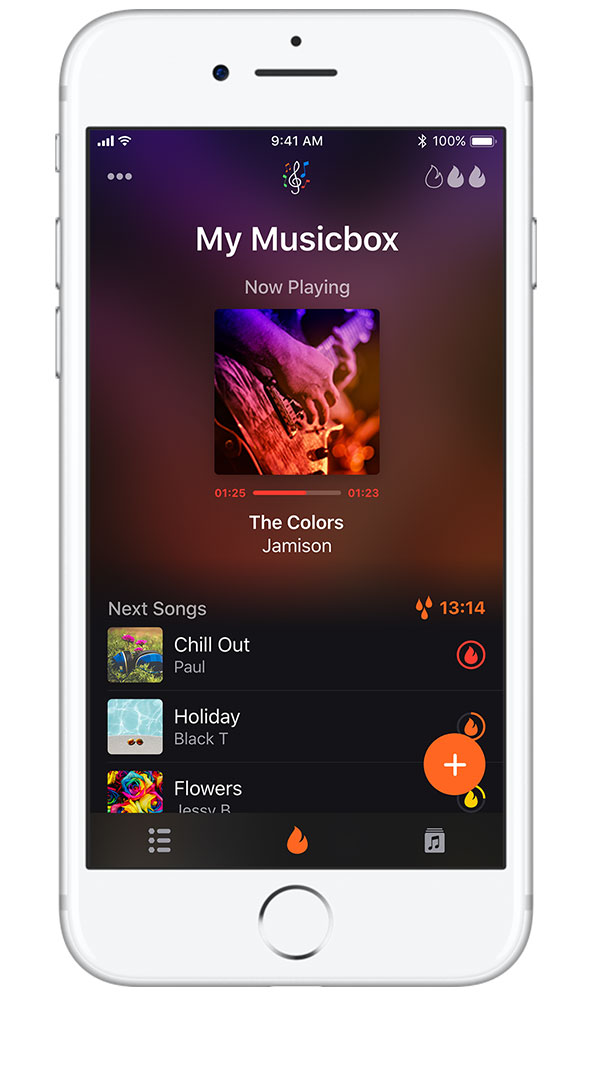 LandingPageMusicboxIPhone